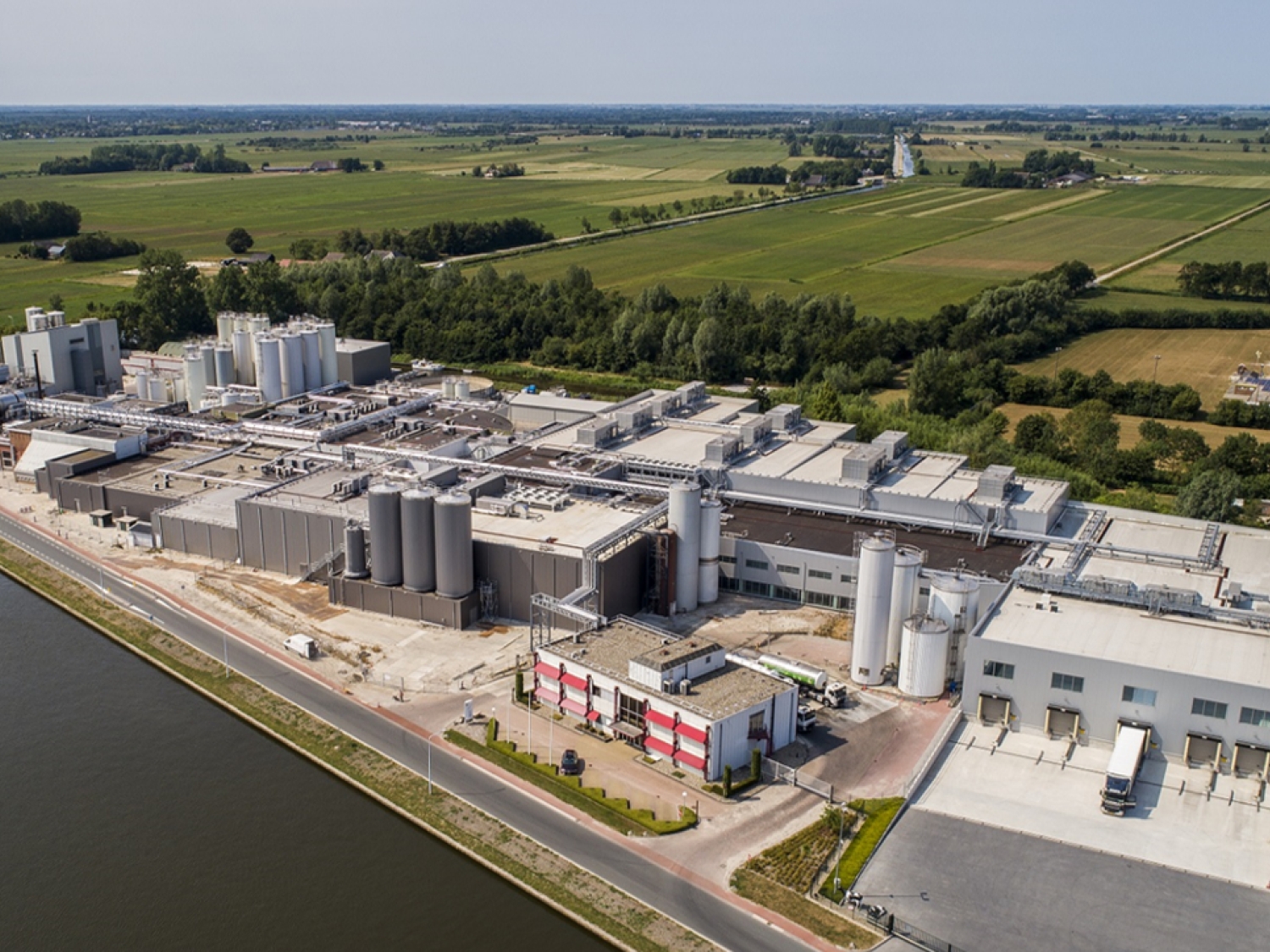 De fabriek in Gerkesklooster