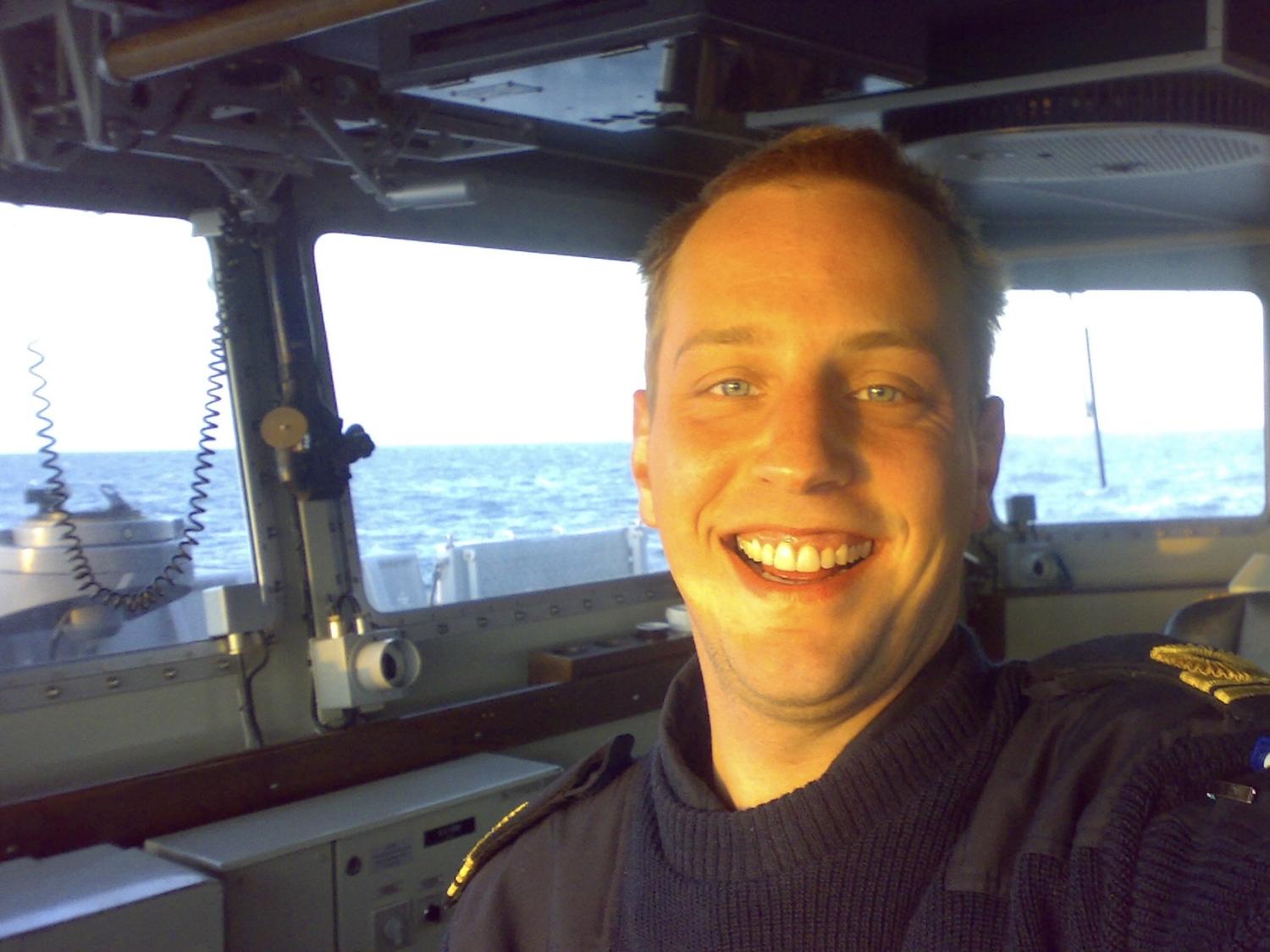 Joost in zijn Defensie tijd