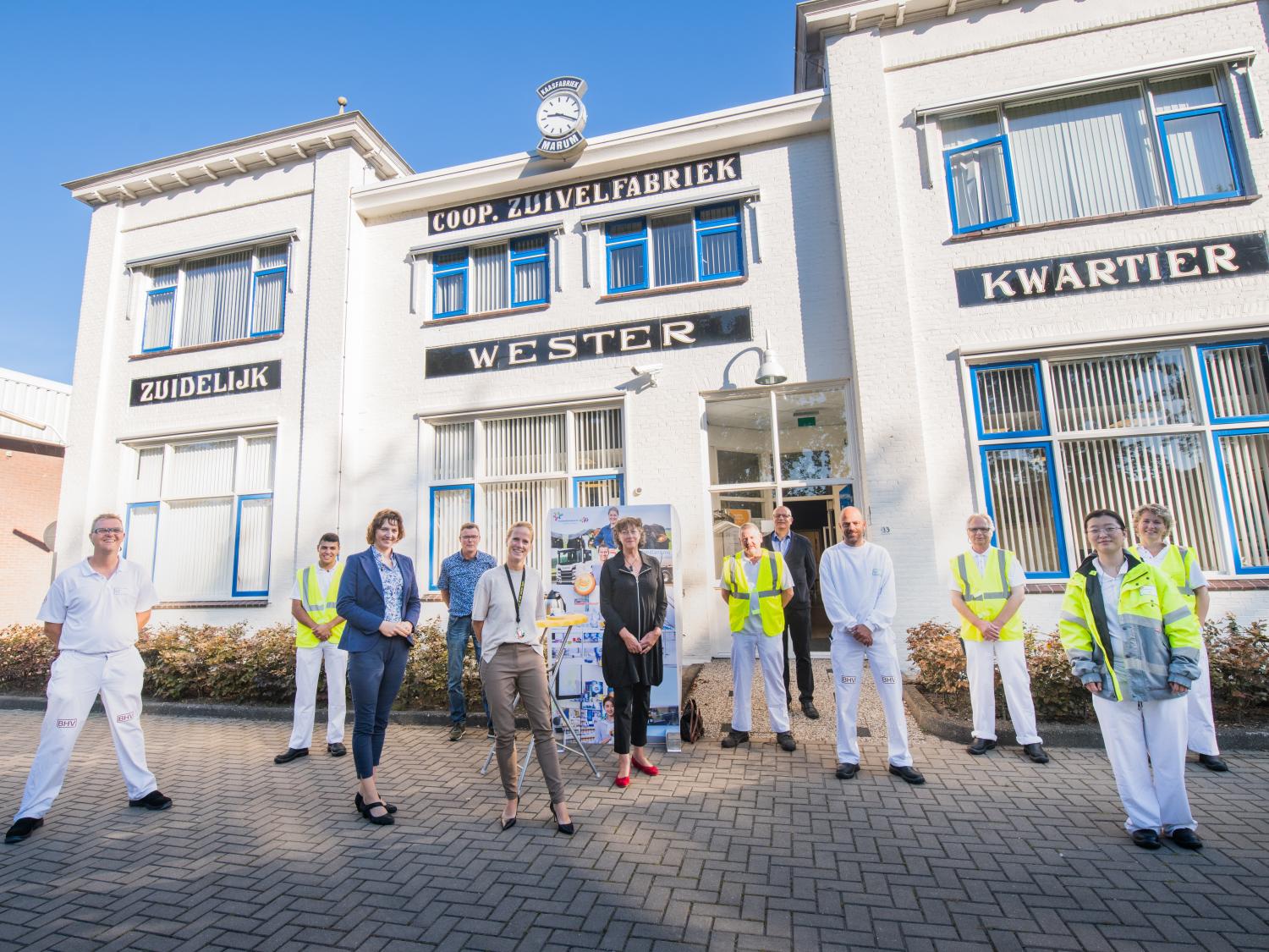 Kaasmakerij in Marum 
