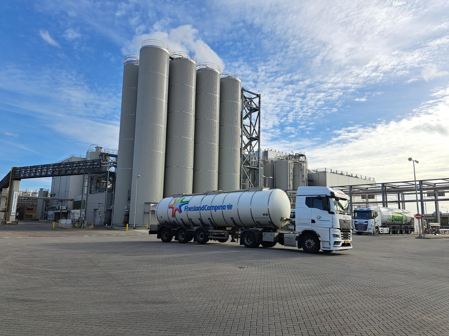 Extra melksilo voor ontvangst van melk Veghel